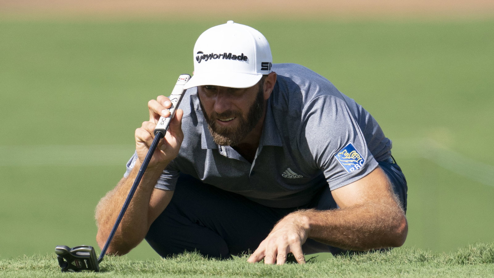 Dustin Johnson surges two shots clear on day three at Saudi International